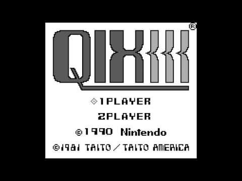 Qix Game Boy