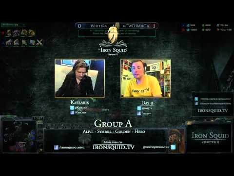 WhiteRa (P) vs DIMAGA (Z) G2 - HotS King of the Hill - Iron Squid Chapter II