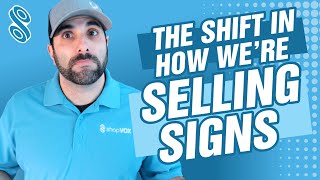 Is There a Shift happening in Sign Shop Sales?