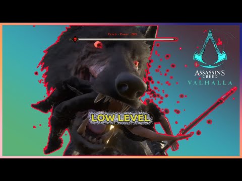 Assassins Creed Valhalla - How to Defeat Fenrir Low Level Strategy(144)
