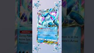Glaceon EX ❄️💙❄️ #pokemon #pokemoncards #pokemontcg #pokémon #mobilegame #pokemongo #collection