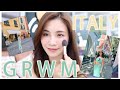 Get Ready With Me In Italy 由護膚開始 化一個超持久夏日健康裸妝 旅行的妝前護�