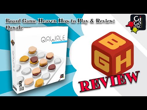 Board Game Heaven How To Play & Review 248: Qawale (Gigamic) - A beautiful abstract game!