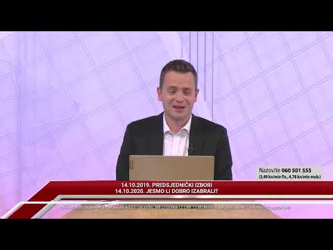 TV REPLIKA 14.10.2020. - 14.10.2019. PREDSJEDNIČKI IZBORI, 14.10.2020. JESMO LI DOBRO IZABRALI?