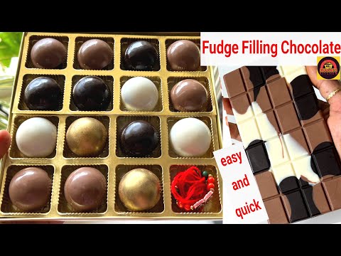 इस बार रक्षाबंधन में बाज़ार वाली महेंगी  chocolate मत लाना,घर पर  बनाइए Fudge Filling Chocolate