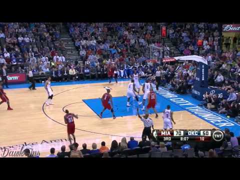 LeBron James Full Highlights 2013 02 14 at Thunder   39 Pts, 12 Rebs, 7 Assists