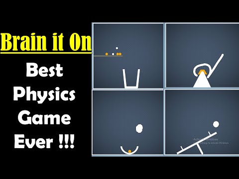 Best Physics Game Android - Brain It On Gameplay - Brain It On Walkthrough - YouTube