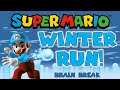 Super Mario Winter Run | Winter Brain Break | GoNoodle | Just Dance | Mario Run Challenge