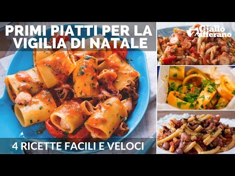 PRIMI PIATTI DI PESCE PER LA VIGILIA DI NATALE: 4 ricette facili e veloci