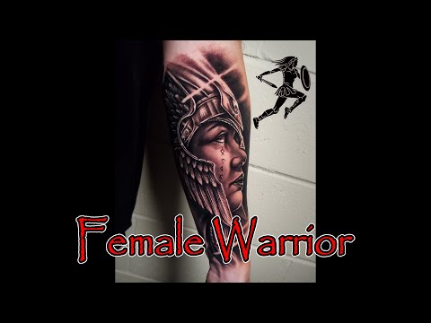 ATHENA Tattoo Time-Lapse | Black And Grey Realism