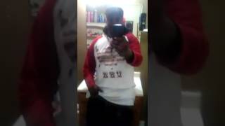 Singing r Kelly old hit song hangin out