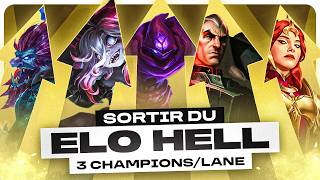 3 CHAMPIONS par RÔLE pour SORTIR DE L’ENFER en SAISON 16