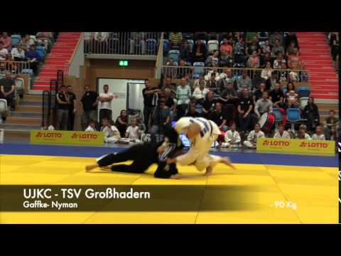 1. Bundesliga Viertelfinale 2015, 90kg Gaffke - Nyman