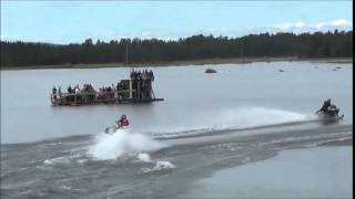 preview picture of video 'Martin Seljeås Watercross Arjeplog 2014 #3'
