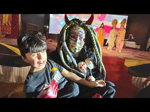 Tadka Ne Sayansh Ko Utha Liya 👹 | Bheem Nagar Ramlila | Yaatri