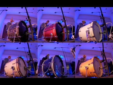 1 idiot, 7 kick drums, at YMIR AUDIO