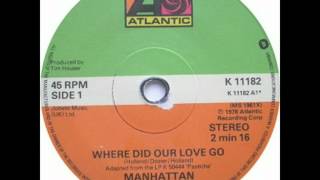 Manhattan Transfer - Where Did Our Love Go (7&quot; SINGLE VERSION)