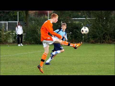 Oranje Wit B1 - JVOZ B2, 22 september 2012
