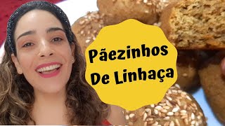 Pãezinhos De Linhaça | Lowcarb | Sem Leite | Sem Glúten | Baixo Custo
