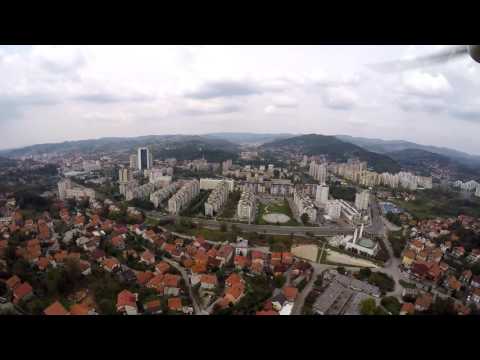 1080p Tuzla BiH iz pticije perspektive,Dji Phantom 2 Quadrocopter