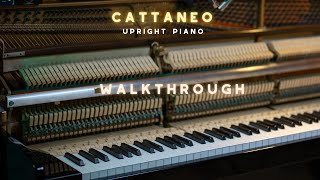Video thumbnail for CATTANEO Upright Piano Walkthrough by HAVE AUDIO