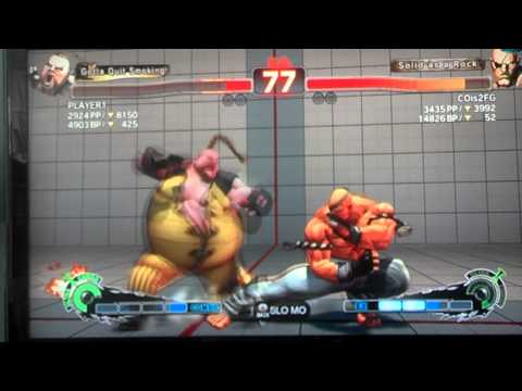 SSF4 AE 2012 Rufus vs Sagat Ranked Match Test