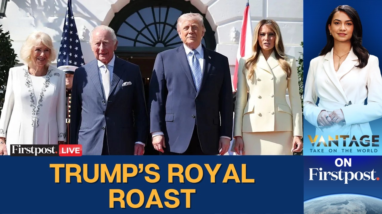 King Charles III LIVE: Prince Charles Roasts Trump at White House Dinner | Vantage on Firstpost
