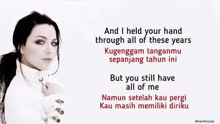Download lagu Evanescence - My Immortal | Lirik Terjemaham mp3 Download lagu Evanescence - My Immortal | Lirik Terjemaham mp3