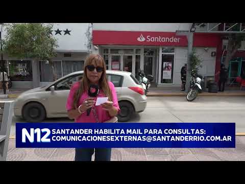 🏦 Banco Santander – Cierre de la sucursal en Cruz del Eje