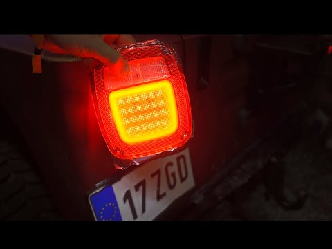 Wrangler YJ Amazon LED tail light installation /How to/