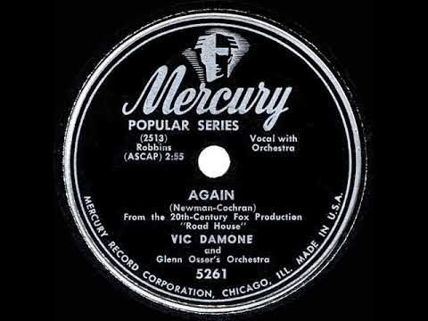1949 HITS ARCHIVE: Again - Vic Damone (his original version)