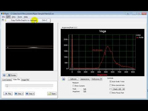 5. Saving, Exporting and Printing Astronomical Spectra with RSpec
