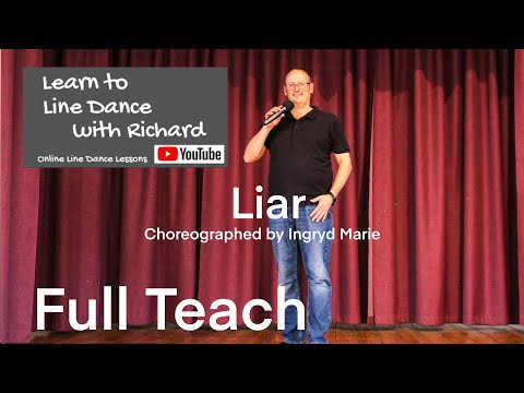 BEGINNER LINE DANCE LESSON 174 - Liar - Part 1 - Full Teach