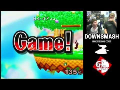 Niko (Falcon) vs Kami (Fox) - Losers Round 5 SSBM - Downsmash May 2016 - Smash Melee
