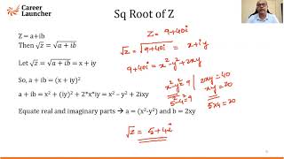 Complex Numbers 5 - Finding Powers and Roots