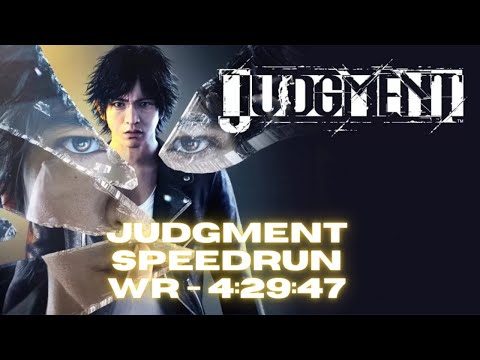 Any% Judgment Speedrun WR - 4:29:47 (PC)