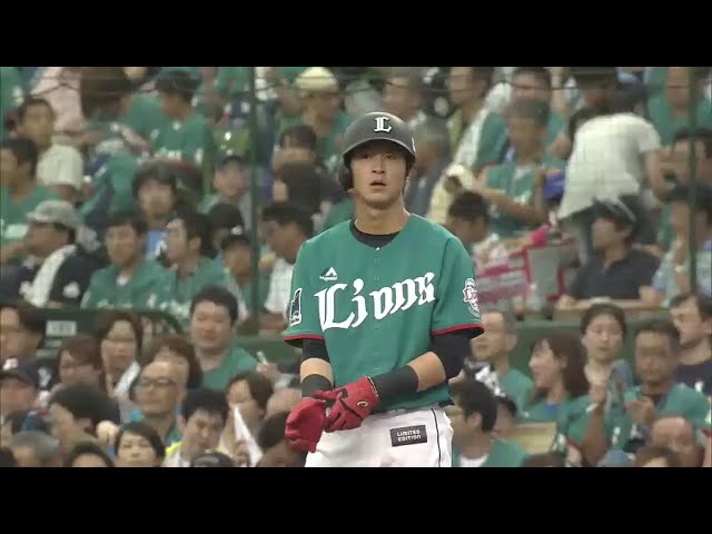 【2回裏】ライオンズ・金子侑 岸を援護する貴重な同点タイムリー!! 2016/7/18 L-M