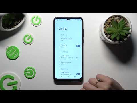 How to Control Adaptive Brightness on ZTE Blade A53 Plus - How to Turn On / Off Auto Brightness
