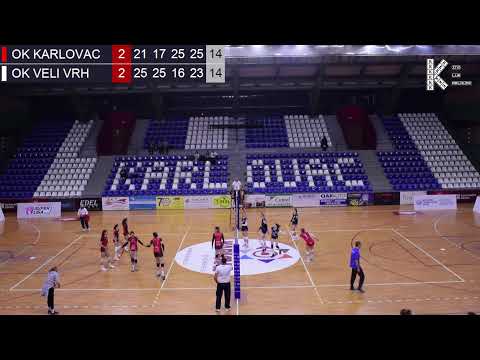 Superliga, 7. kolo OK Karlovac - OK Veli Vrh | Sadržaj je sponzoriran od strane Hrvatskog Telekoma