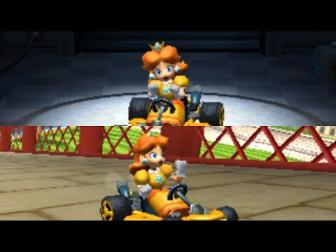 Mario Kart 7 - Daisy gameplay (Flower Cup/100cc)