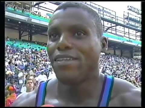 1996 Atlanta U.S. Olympic Trials - Men's 100m Round 1