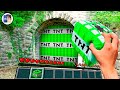 Minecraft in Real Life POV - EMERALD TNT PORTAL - Realistic Texture Pack RTX ON