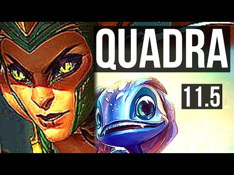 CASSIOPEIA vs FIZZ (MID) | Quadra, 1.5M mastery, 700+ games, 14/4/7, Dominating | BR Diamond | v11.5