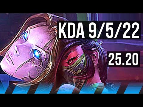 ORIANNA vs AKALI (MID) | 42k DMG, Rank 10 Ori | EUW Challenger | 25.20
