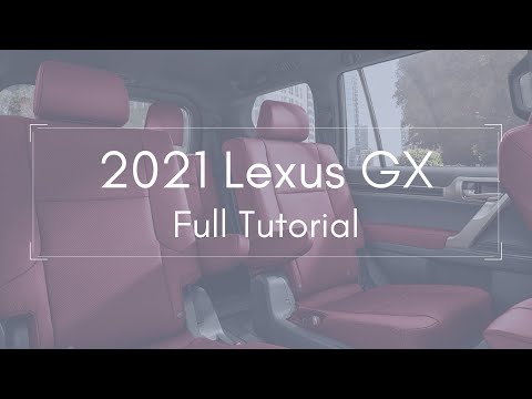 2021 Lexus GX Full Tutorial - Deep Dive