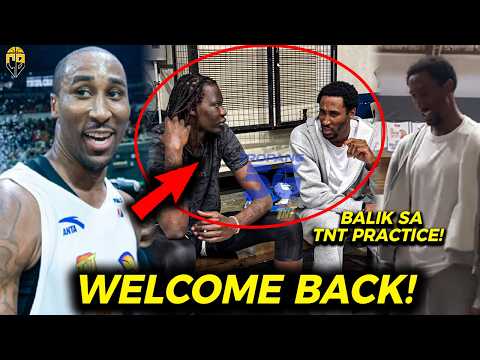 RHJ IS BACK sa TNT! KAUSAP na si BOL BOL sa PBA import attitude! PBA Commissioner's Cup Live News