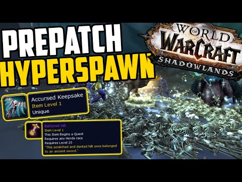 New Scourgestone Hyperspawn - This Farm is INSANE! Shadowlands Prepatch Goldmaking