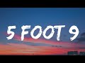 Tyler Hubbard 5 Foot 9 Lyrics