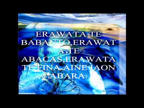 ERAWATA TE TE BABANTO,AFACAS,FINAINE IAON ABARA.