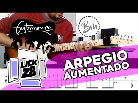 Lick 28 Arpegio Aumentado D#5
